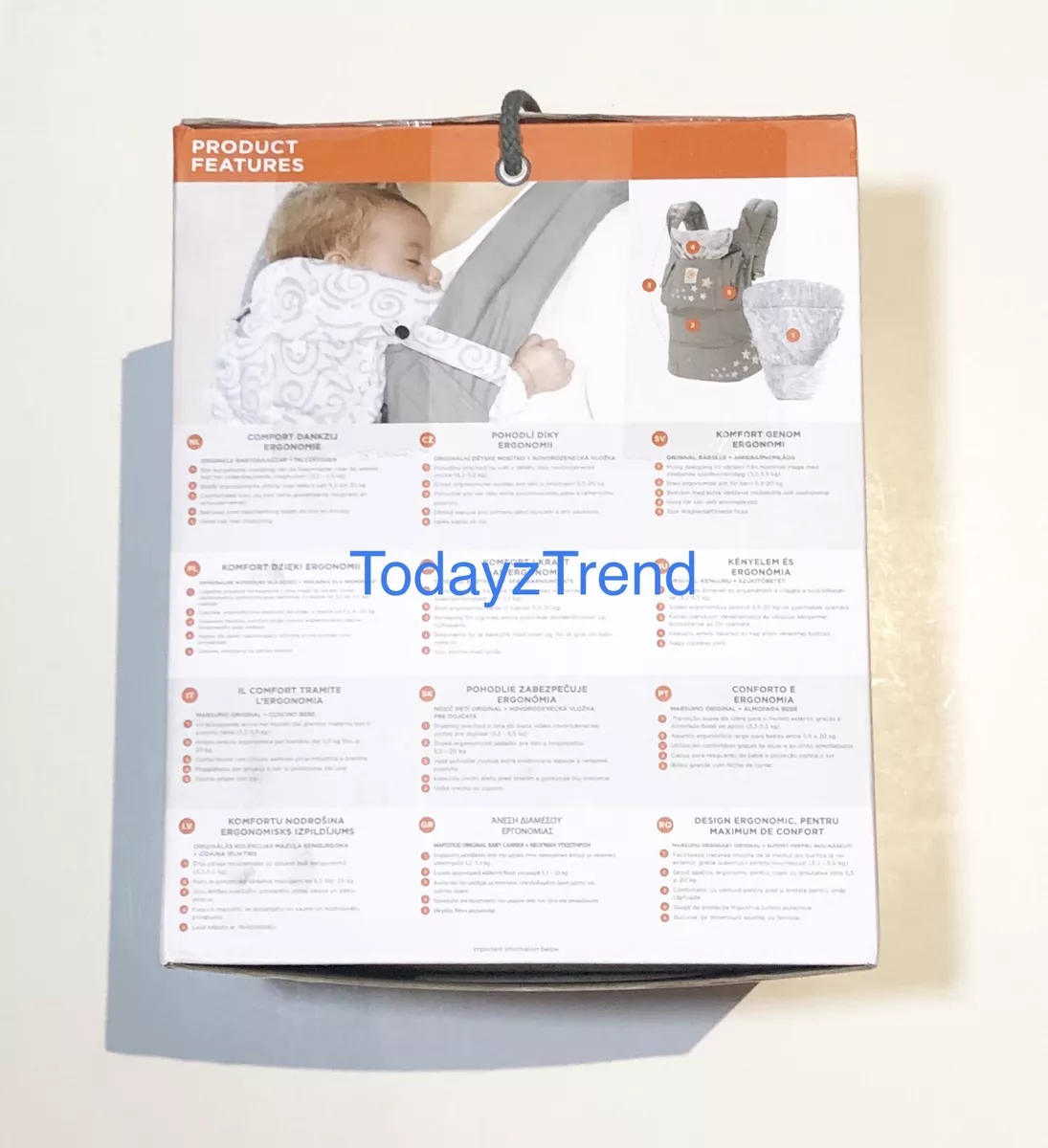 Ergobaby 3 position bundle of clearance joy