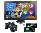 7" HD Touchscreen Baby Car Camera - Car Baby Monitor with Apple CarPlay, 1080...