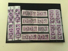 German Democratic Republic 1956 Central Courier  Official used stamps Ref R49702