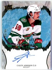 2021-22 Exquisite Collection Rookie Signatures #RCA Calen Addison RC AUTO /99