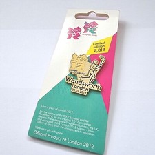 Official ✔ London 2012 Olympic Games Torch Relay Pin Badges • Choose Location ✔