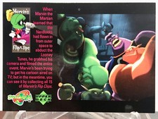 1996 UPPER DECK SPACE JAM INSERTS - MARVIN'S FLIP CLIPS - Card #F2 - NM!