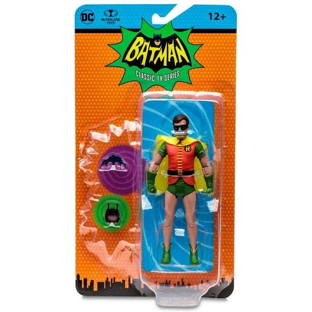 McFarlane Toys 1966 Batman TV Series Robin Action Figure - Holy Collection Piece, Batman!