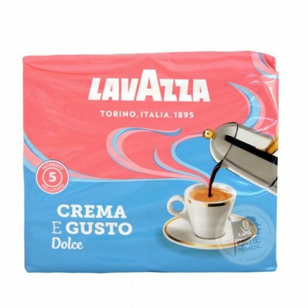 Lavazza Coffee Cream and delicate sweet taste 2 packs of 250 grams gr. 500 Photo Related