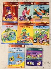 7 LEAP FROG TAG EARLY READING SERIES BOOKS  PRACTICE PACK