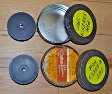 Vintage Eastman Kodak Company 5-1/2" X 1.75" Film Canisters - 2