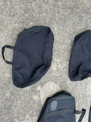 Genuine Harley-Davidson HD Touring Saddlebag Liners Bags Black Nylon - Picture 6 of 6