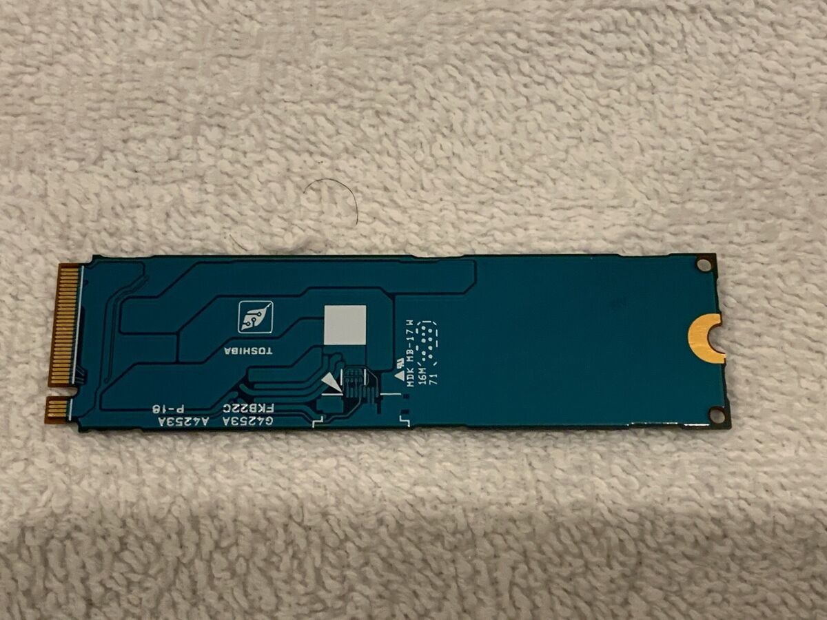 Toshiba 512GB PCIe Gen3 x4 NVMe M.2 SSD THNSN5512GPUK | eBay Toshiba 512GB PCIe Gen3 x4 NVMe M.2 SSD THNSN5512GPUK | eBay