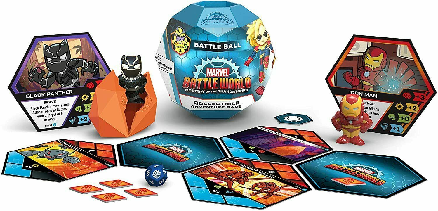 Funko Marvel Battleworld Series 1 Mystery of the Thanostones Battle Ball 49097