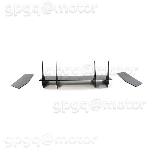 For Hyundai Genesis Coupe 09-2016 Gloss Black Rear Bumper Diffuser Corner Aprons - Picture 9 of 13