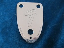 1976-1982 Fender 3-Bolt GUITAR Neck Plate for Stratocaster