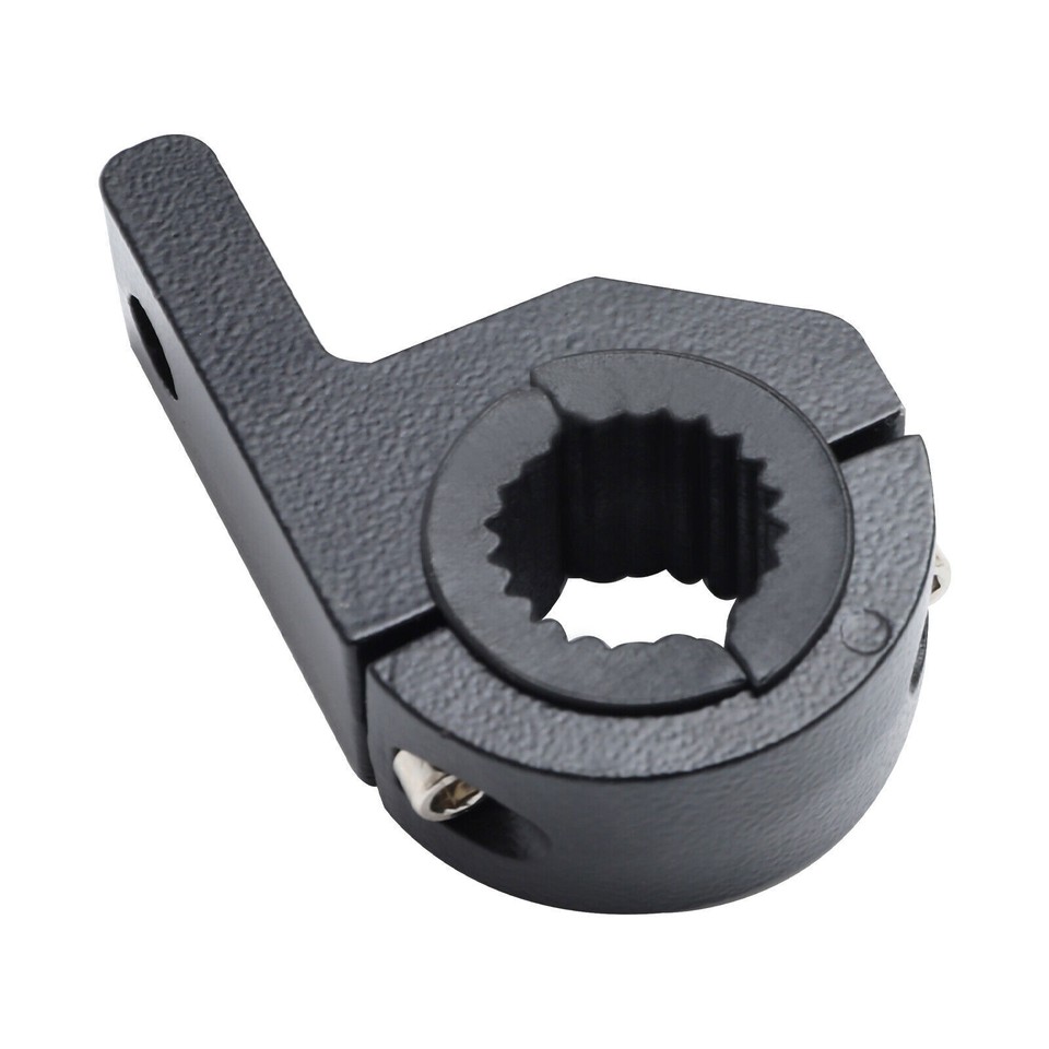 2X Motorcycle Bracket Head Spot Light Mount Accessories Fog Lamp Tube