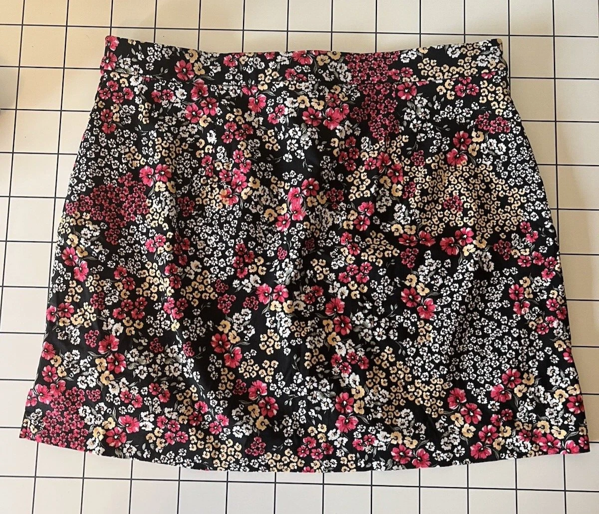 Jupe femme Rafaella Supreme stretch à enfiler confort taille L