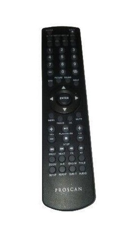 Proscan Um4 AAA IE R03 TV Remote Control-Black | eBay