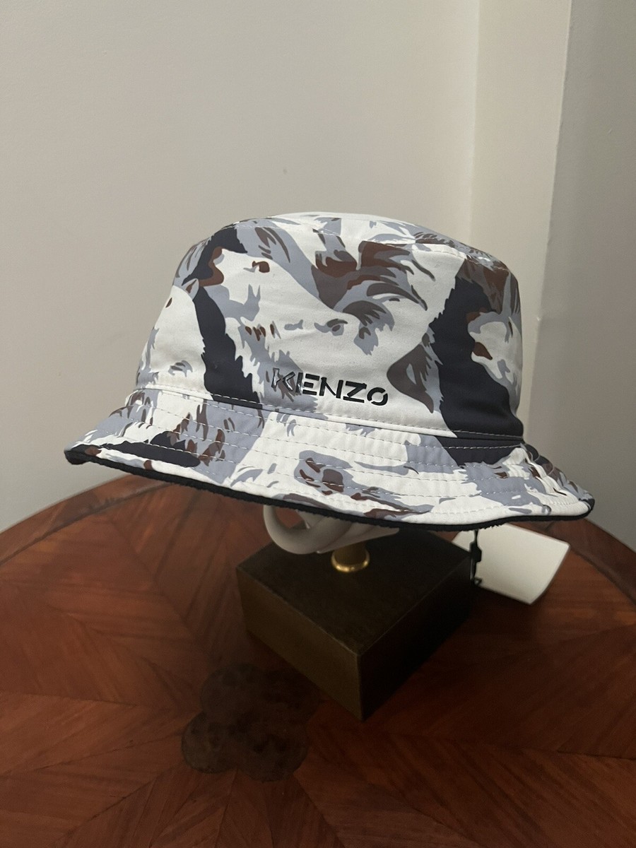 NWT! Kenzo Bear Bucket Reversible Hat Kenzo | Accessories | Kenzo Polar Bear The Winter Capsule  main image 2