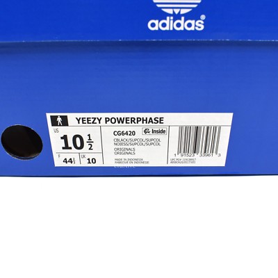 adidas gazelle silver green womens Adidas Yeezy Powerphase Calabasas Core Black – SoleMate Sneakers main image 1