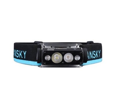 Cyansky Triple Output Headlamp 1400 Lumens 170m / Fishing Headlight / Headtorch