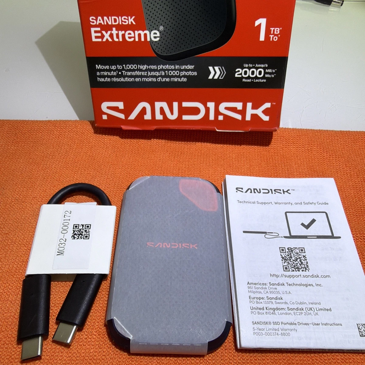 SanDisk 1 TB External SSD Solid-State Drives for sale | eBay