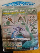 Bandai Hobby Gundam Action Base 2 Display Stand 1/144 Model Sparkle Green SEALED