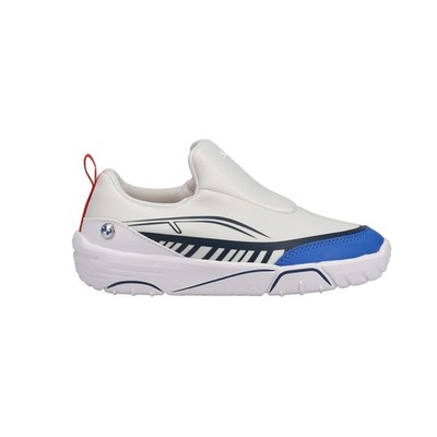 PUMA Bmw M Motorsport Bao Kart Slip On  Youth Boys Grey Sneakers Casual Shoes 30
