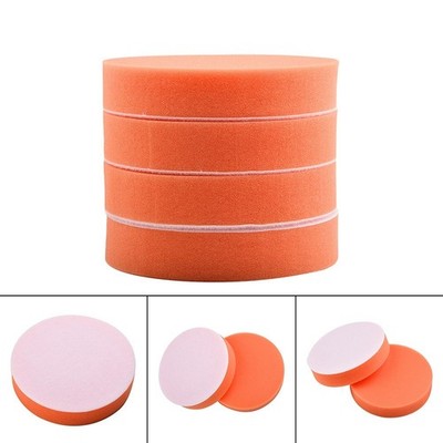 4x 125mm 12.7cm Auto Polierscheibe Pad Flach Schwamm Poliermaschine Buffer