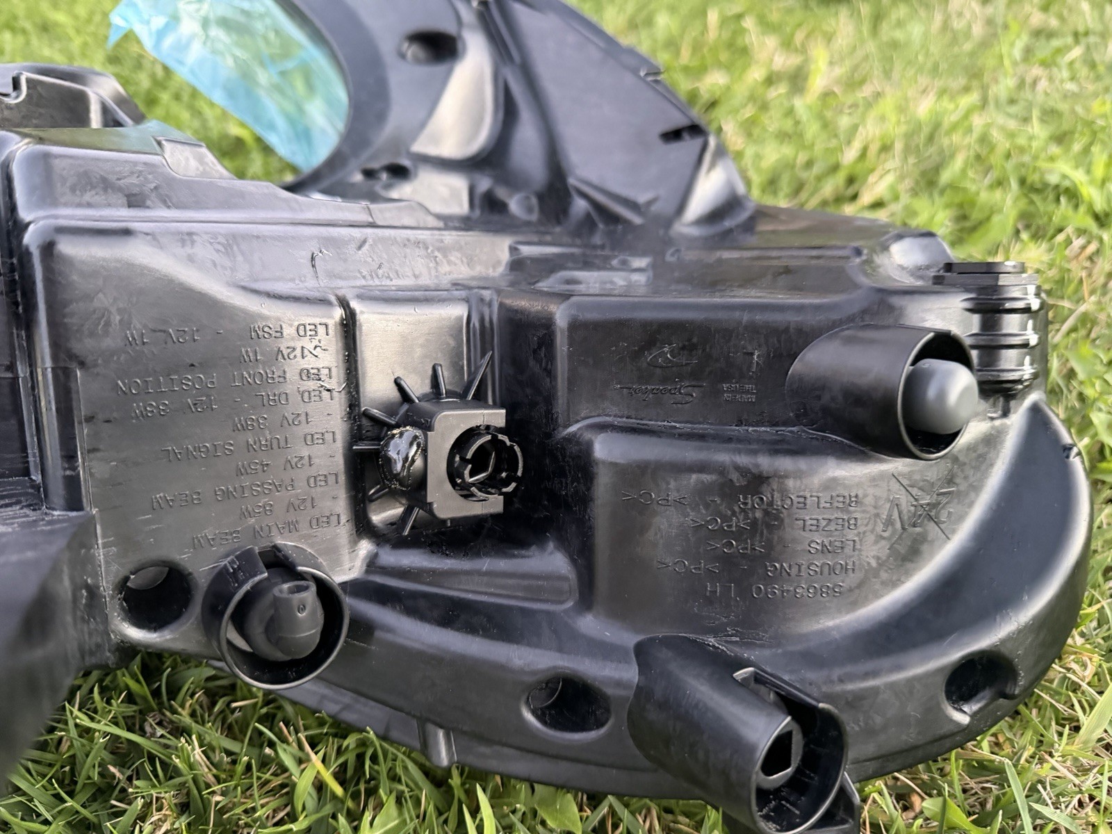 McLaren 675LT Left Headlight P/N 11A8396RP