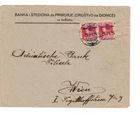 YUGOSLAVIA 1918 CROATIA SHS Cover to VIENNA