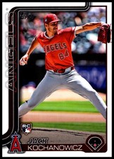 2025 Jack Kochanowicz Rookie Topps BASEBALL #17 Los Angeles Angels