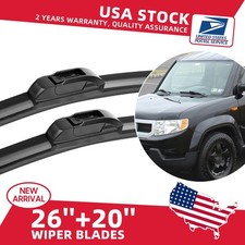 All Season Wiper Blades Size 26 20 Windshield Front Right Left - Set Of 2