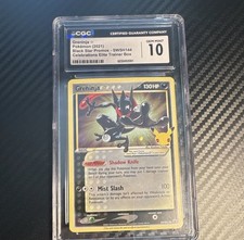 Carte promozionali Greninja Star SWSH144 SWSH Spada e Scudo Holo Promo CGC 10