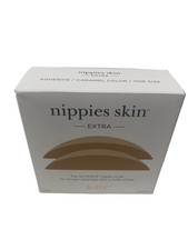 B-Six Nipples Skin Extra Adhesive Caramel Color One Size New Open Box