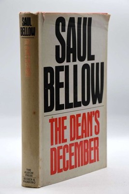 The Deans December, Bellow, Saul, Very Good Book