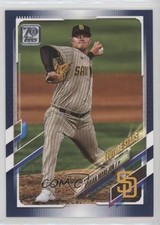 2021 Topps Future Stars Royal Blue Adrian Morejon #518 1s3