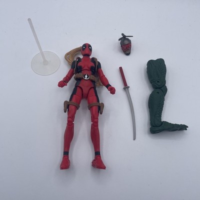 Marvel Legends Lady Deadpool Ladypool Sauron BAF Wave Loose! READ