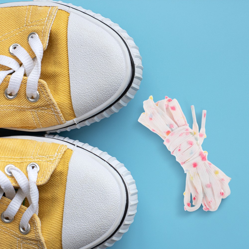 APL Lacci per scarpe arcobaleno scarpe decorative stringhe colorate