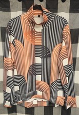 Vintage Style Geometric Pattern Sweater
