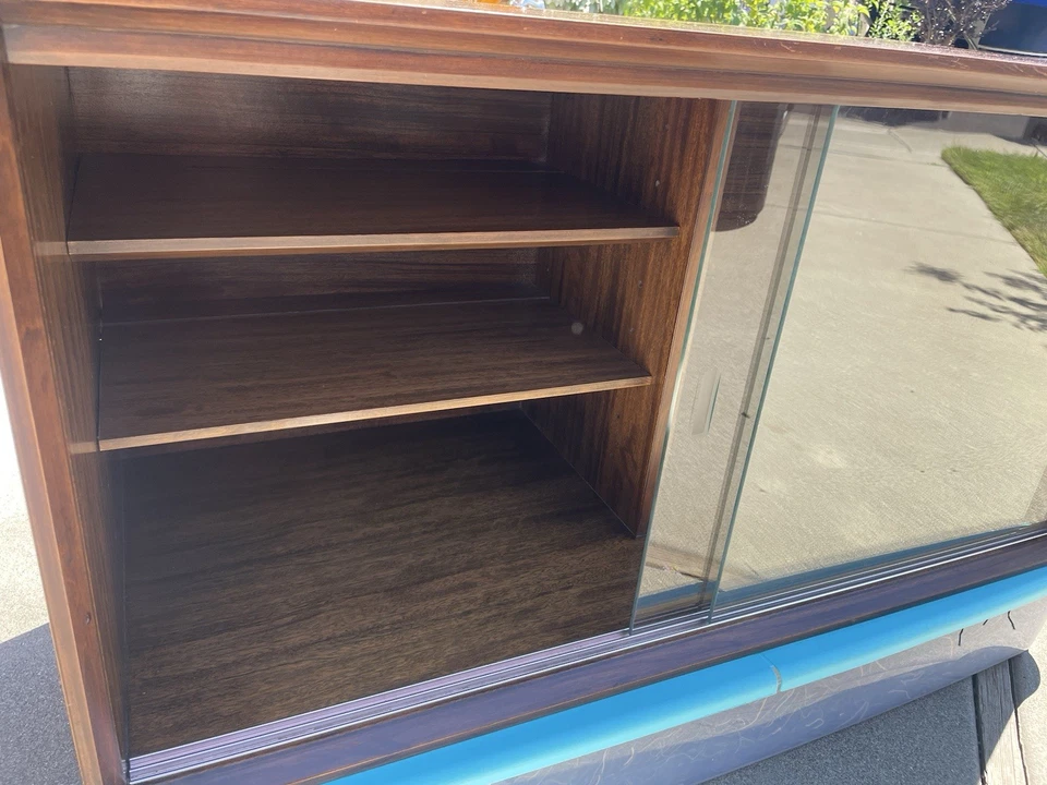 De colección Milo Baughman para Drexel Perspective MCM Mindoro Credenza Foto 3 de 4