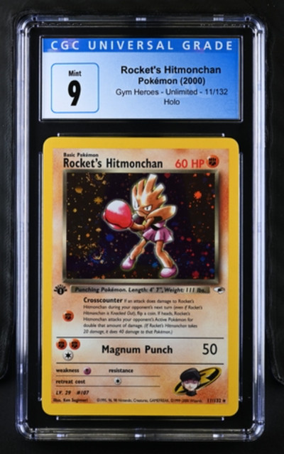 Rocket's Hitmonchan #11 (Gym Heroes (2000))