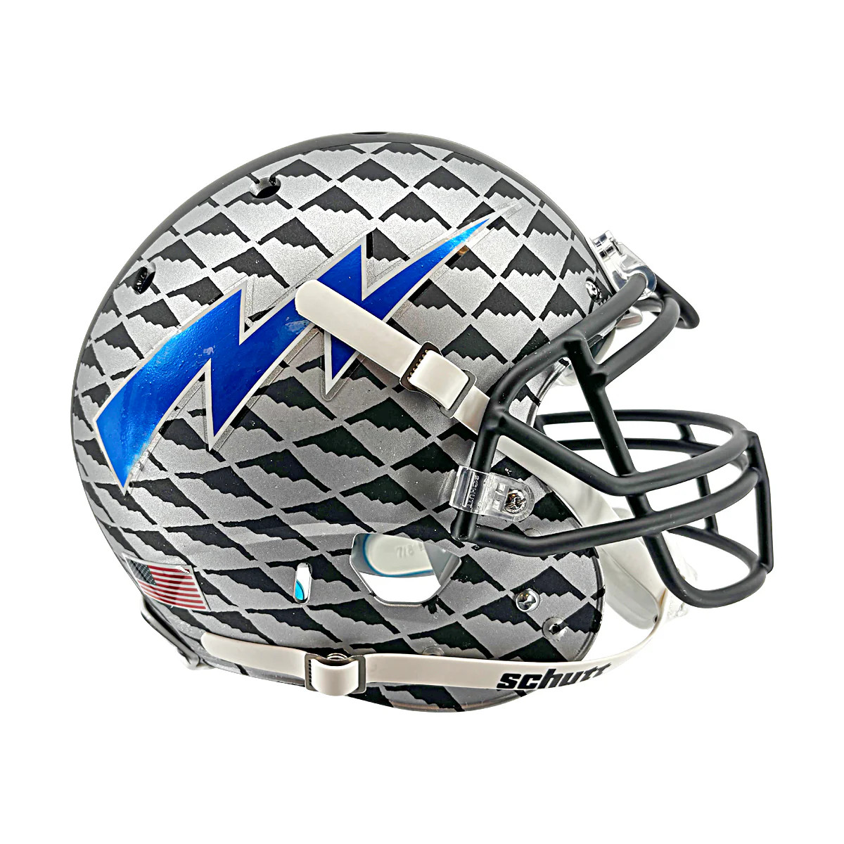 2018 usafa football helmet U.S. Air Force Academy Authentic Schutt B2 Bomber Alt 4 Full Size Helmet
