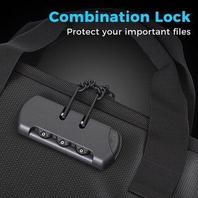Accordion File Organizer with Combination Lock,Fireproof Expanding