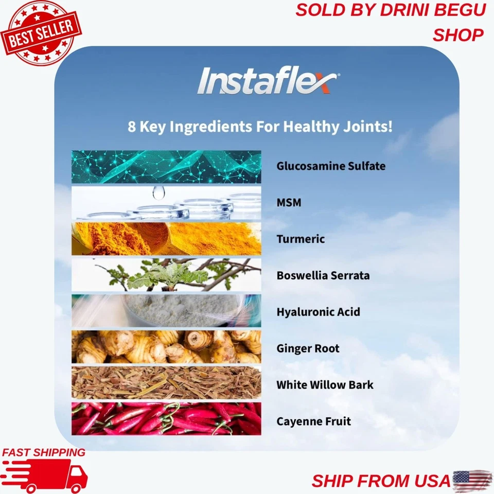 Soporte articular Instaflex - 90 unidades Foto 3 de 3