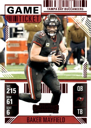 Baker Mayfield #92 2024 Panini Contenders card