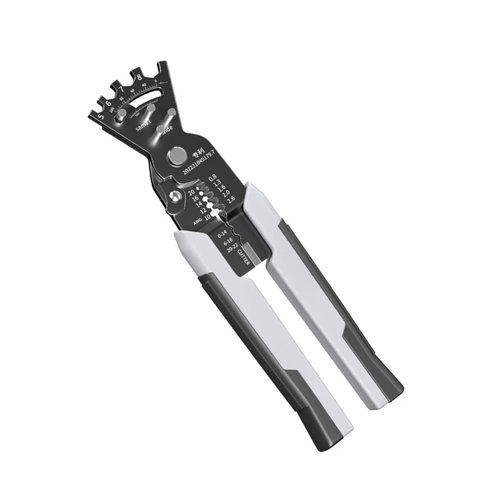 Multifunctional-Cable Wire Stripper Stripping Cutting Plier Cutter Crimping-Tool - Image 3 of 4