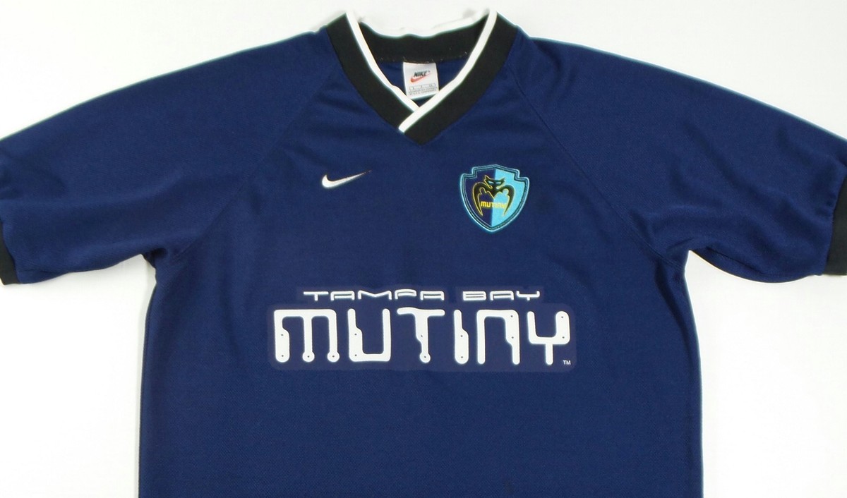 90s MLS NIKE ストライプ タンパベイ ミューティニー ユニフォーム 90s