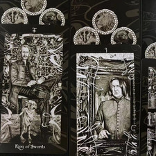 12X7 Cm HP Tarot Deck with Velvet Tarot Bags