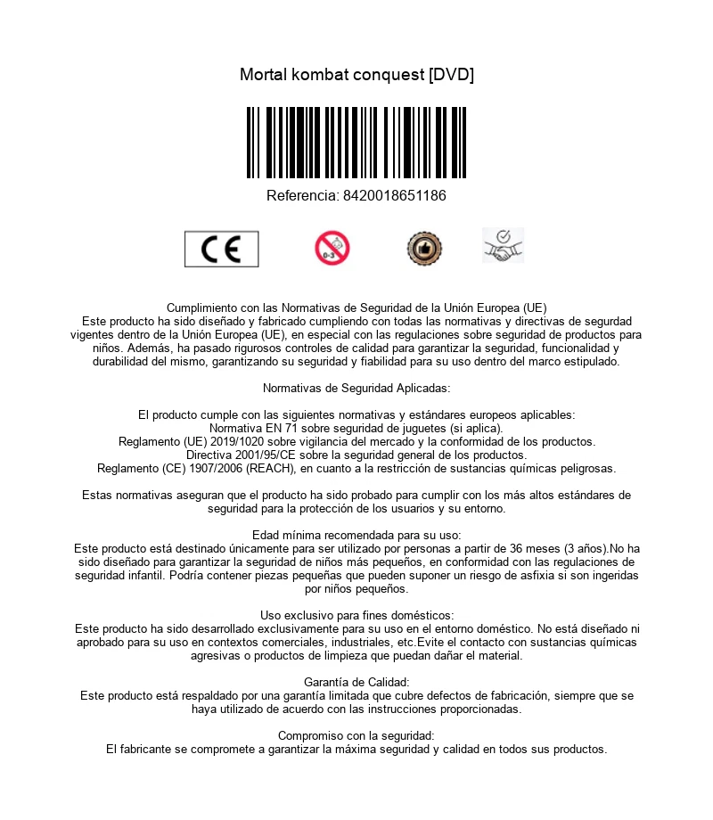 Mortal kombat conquest [DVD] - Imagen 3 de 3