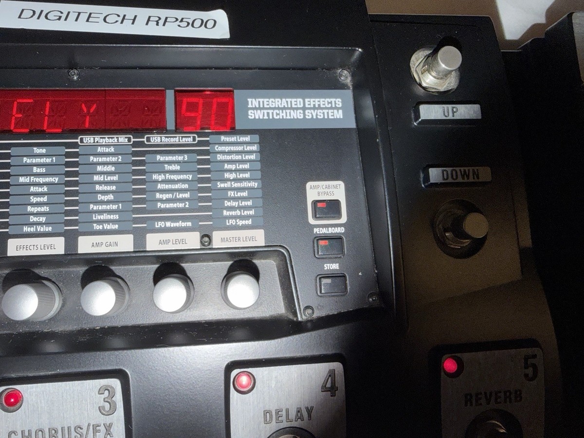 DigiTech RP500 ギターエフェクター Amazon.com: DigiTech RP500 Integrated-Effects Switching System