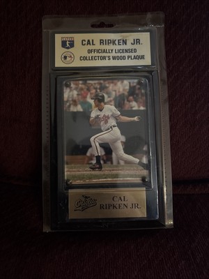 Cal Ripken Jr. Baltimore Orioles 5x7 Officially Licensed Collector s Wood Plaque