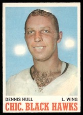 Dennis Hull 1970-71 O-Pee-Chee #14 Chicago Blackhawks NM-MT