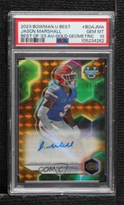 2023 Bowman U Gold Geometric Refractor 23/50 Jason Marshall PSA 10 Auto 0r0s
